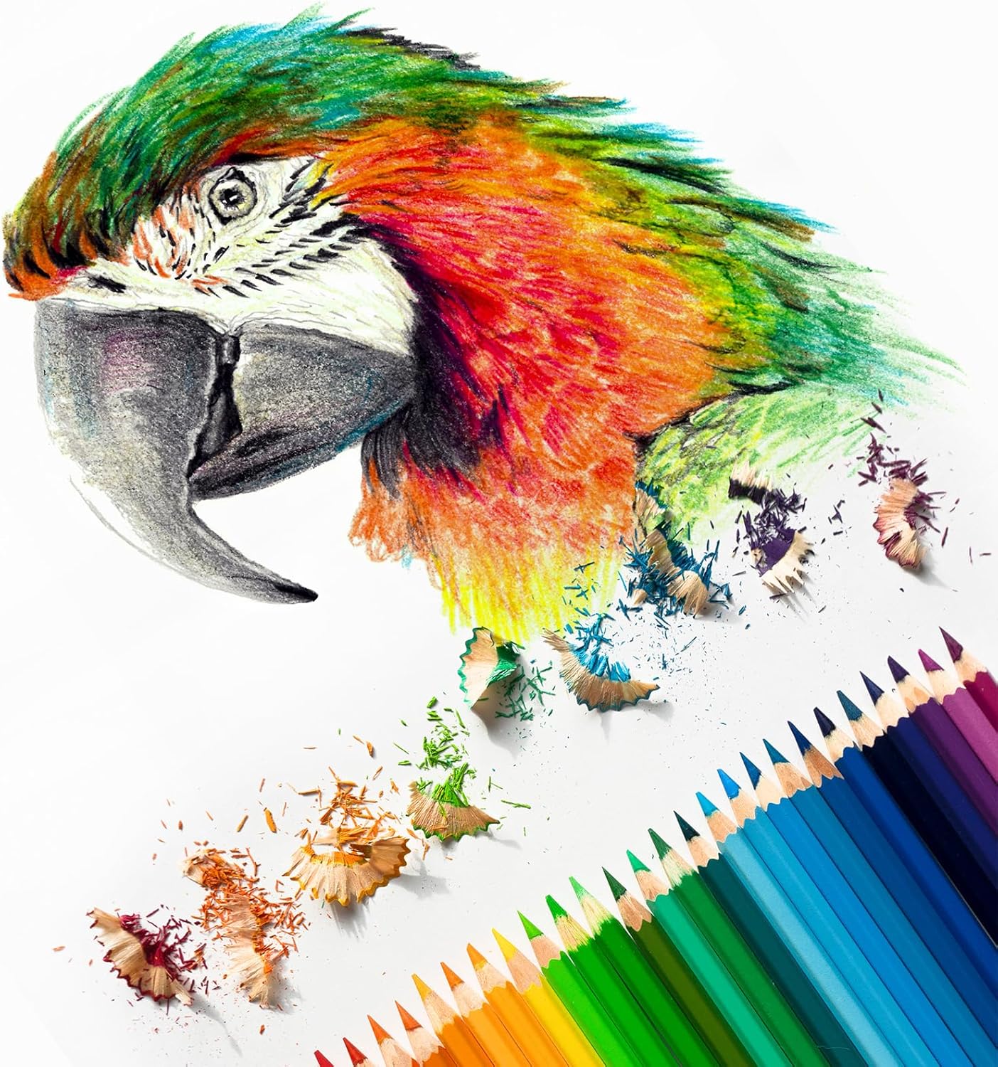 PATIKIL Watercolor Pencil, 6Pcs Water Soluble Pencils for Blending, Coloring, Sketch Drawing, Painting, Grey