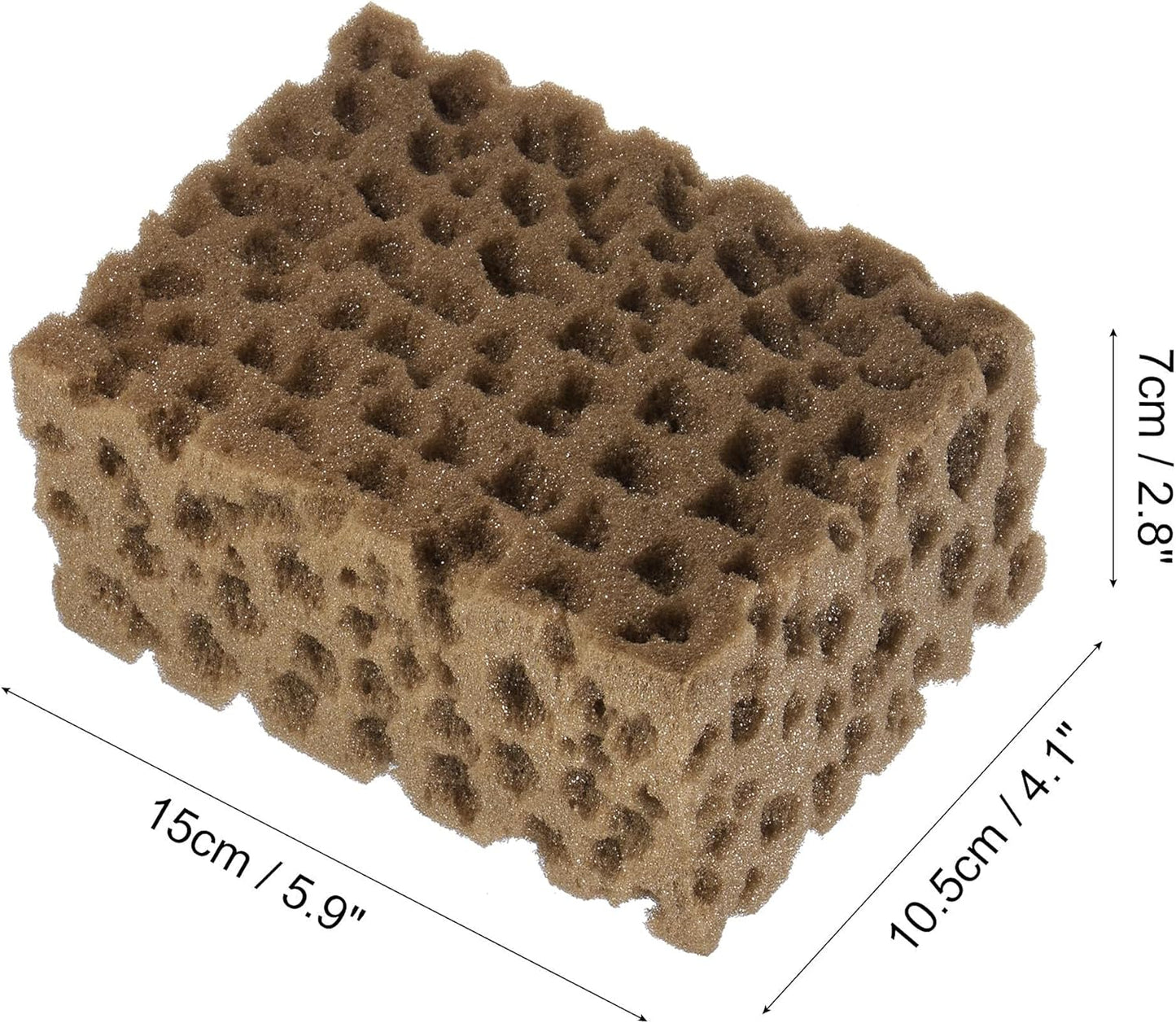 uxcell Knockdown Texture Sponge 5.9"x4.1" Faux Sponge Painting Supplies Drywall Patch Wall Ceiling Texturing