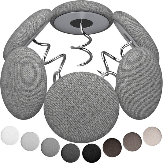 Linen Fabric-Covered Twist Pins - 8 Colors Upholstery Pins & Bed Skirt Pins -Used to Secure Sofa Cushion, Armrest Covers, Furniture & Bed Skir (12, Middle Gray)