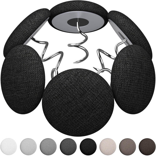 12 Colors Fabric Covered Button Twist Pins Dust Ruffle Pins- for Sofa，Upholstery，Armchair Caddies, Armrest Covers,Bed Skirts, Slipcovers, Headliners (Black, 24)
