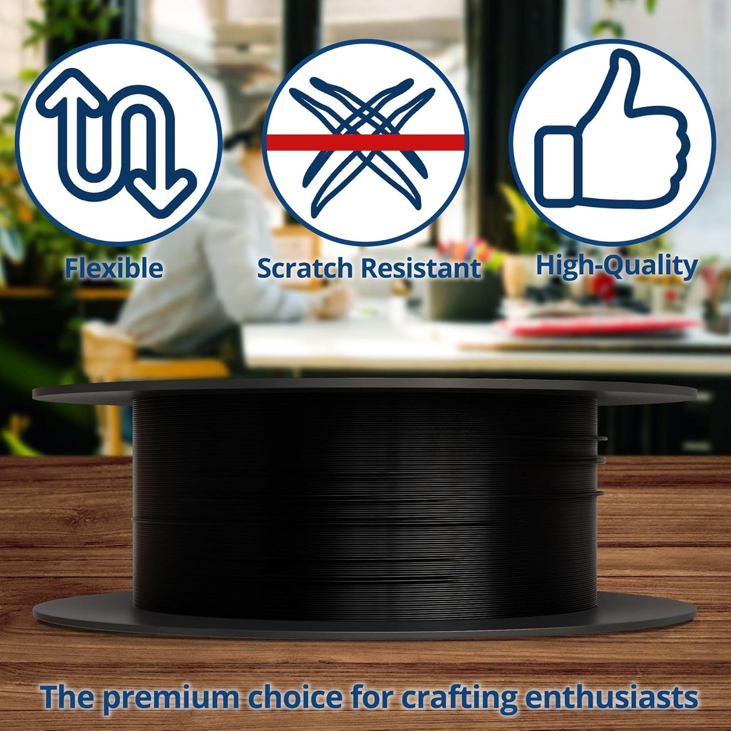 Soft Flex 21 Strand Beading Wire - Fine 0.14 Diameter - 30 Feet Design Wire