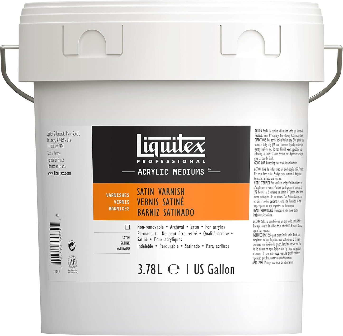 Liquitex Professional Paint Medium, Satin