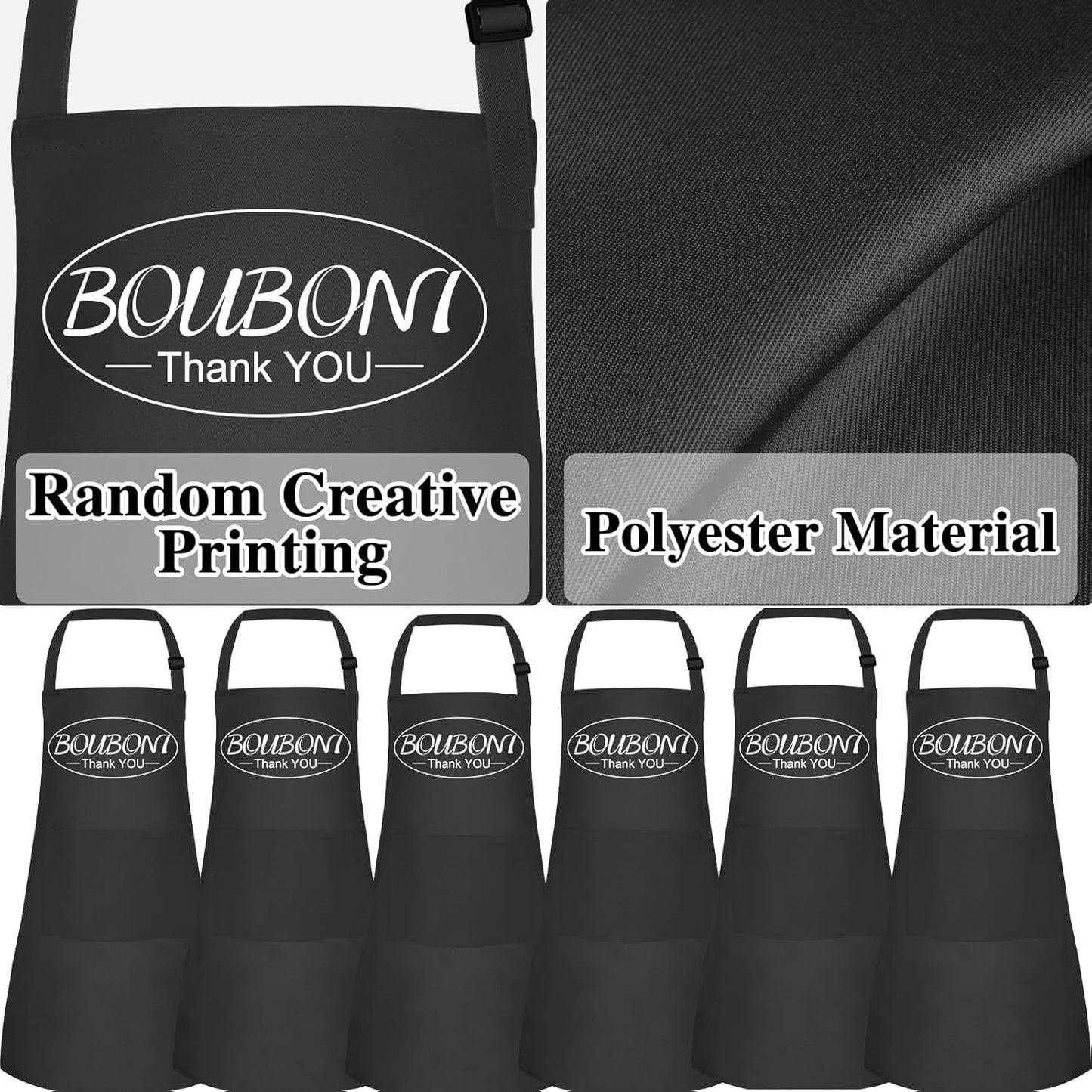 12 Pack Kids Apron Bulk with 2 Pockets Adjustable Chef Art Apron Kids Painting Aprons for Cooking Baking Painting Crafting Grilling Activity（Black）