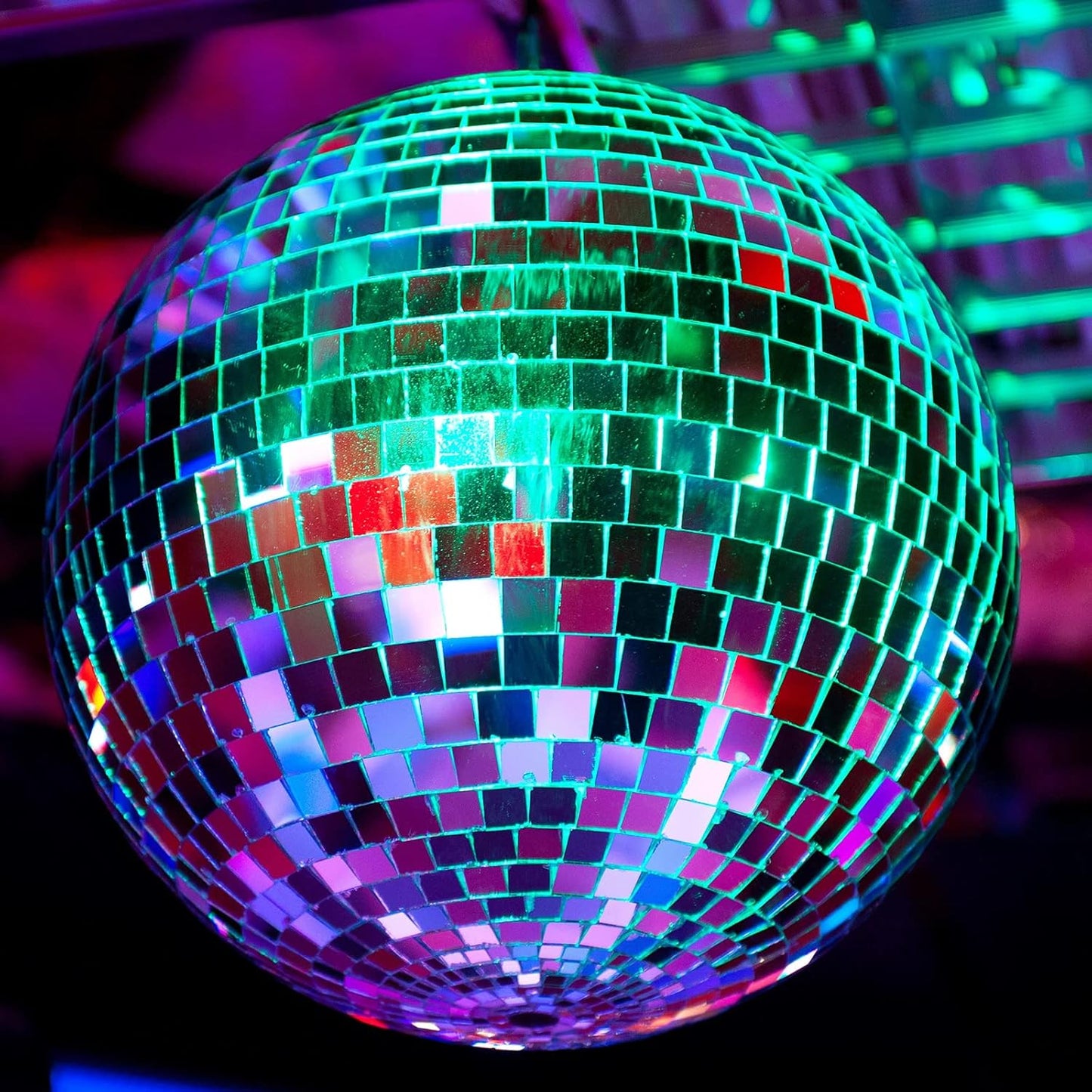 SATINIOR 10000 Pcs Disco Ball Mirror Tiles Self Adhesive for Crafts 5 x 5 mm Small Disco Tape Ball Stickers Square Mosaic Tiles Mirror Pieces for DIY Craft Party Decor