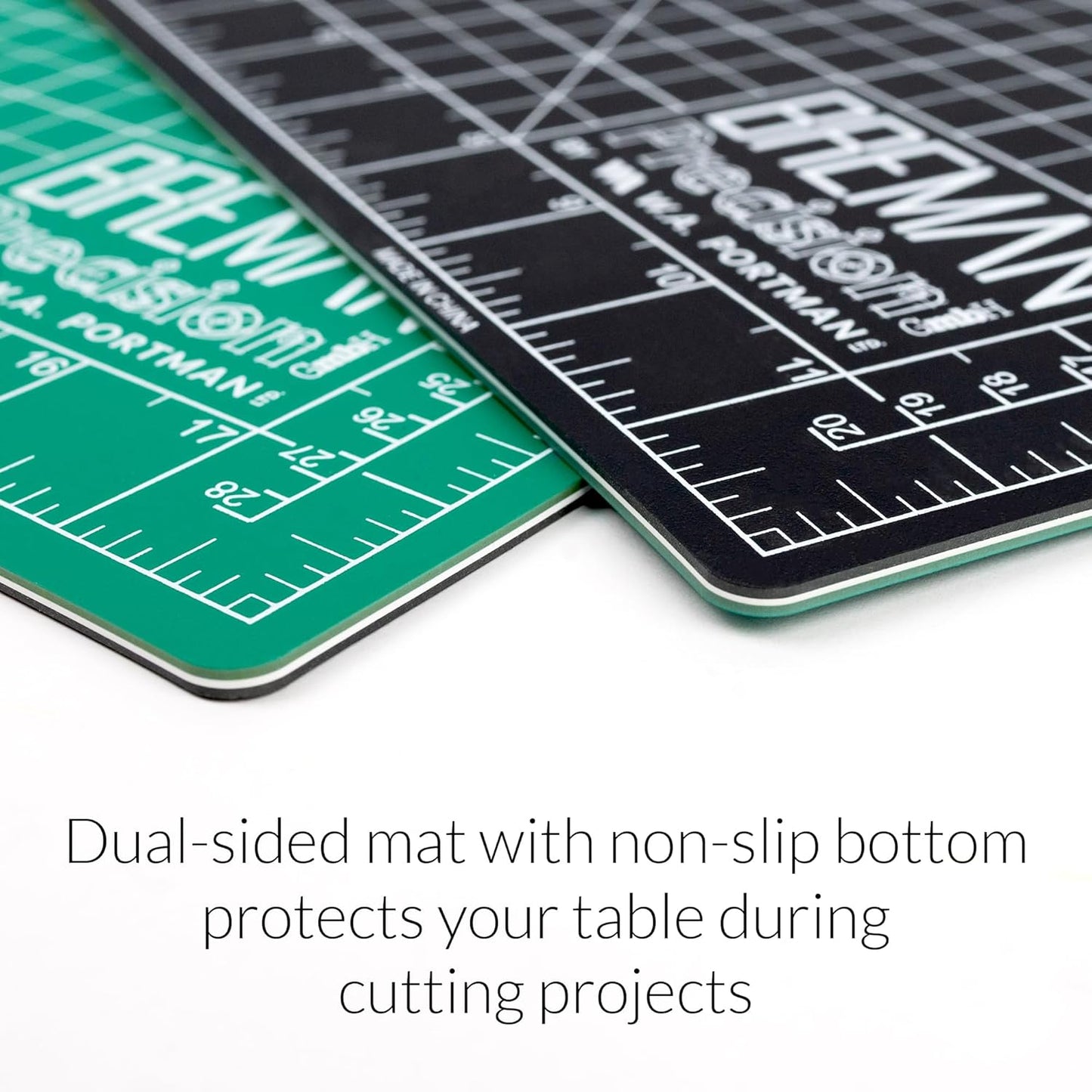 WA Portman Self Healing Cutting Mat & Rotary Cutter for Fabric Set – 9x12 Sewing Cutting Mats for Crafts with 45mm Fabric Cutter Wheel & 5 Rotary Blades – Quilting & Sewing Supplies Kit