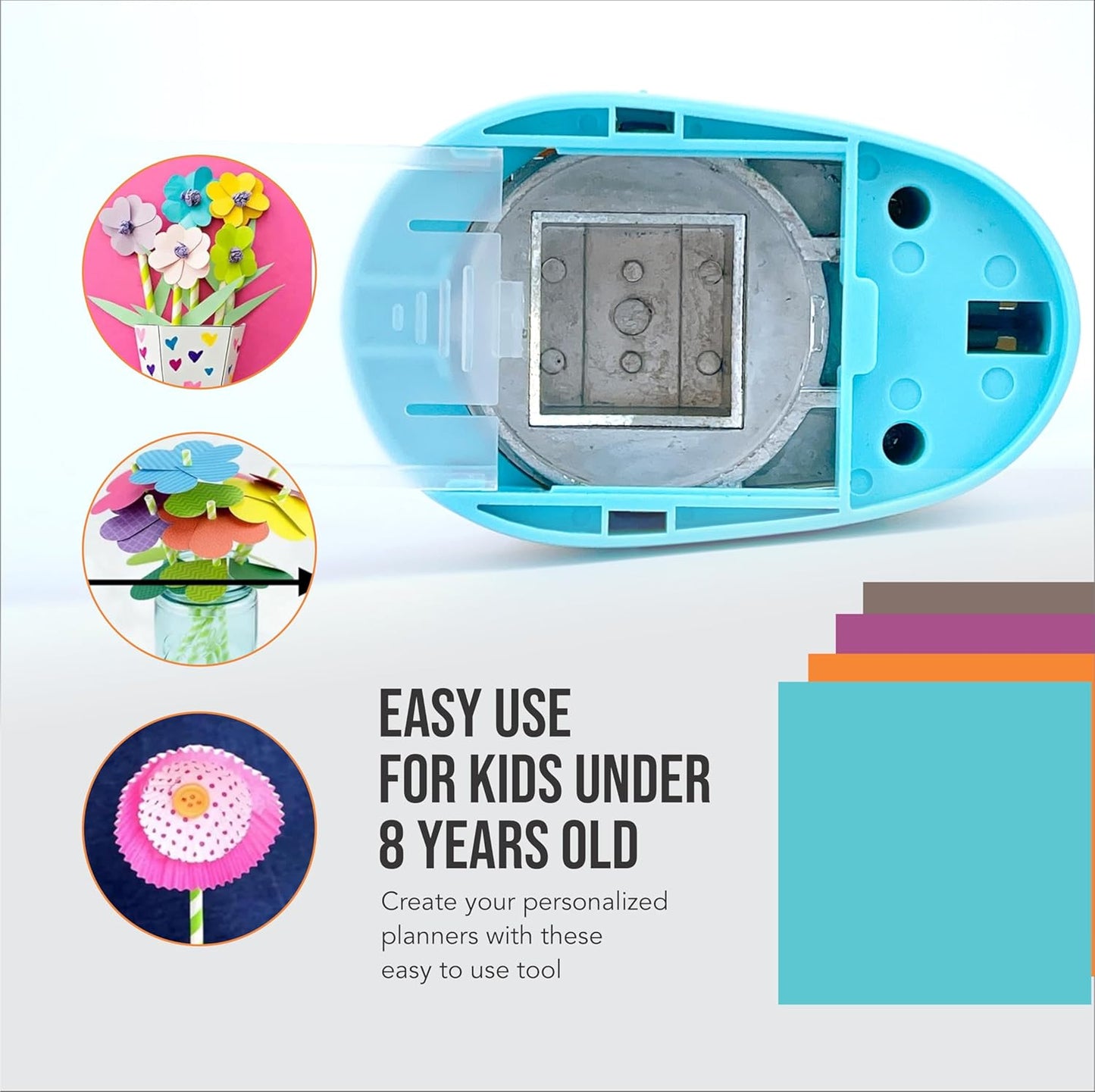 2 Inch Hexagon Punch, Hole Punch Shapes, Paper Punch Set for Scrapbooking Festival Paper Greeting Card DIY Albums Photos (Classic White)