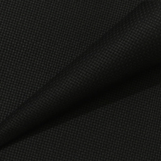 Aida Cloth 11 Count Cross Stitch Fabric,19×28inch (11CT,Black)