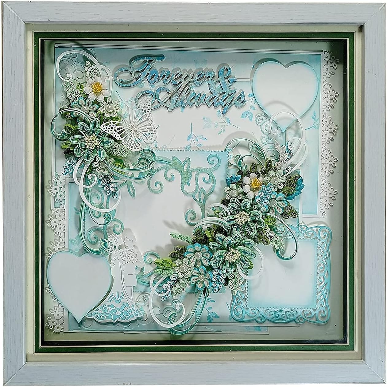 CrafTreat Pink Quilling Paper Strips for Craft Work - 500 Quilling Strips 3mm 30 CM Length - Paper Quilling for Decorating Cards, Gift Bags, Picture Frames and Scrapbooking