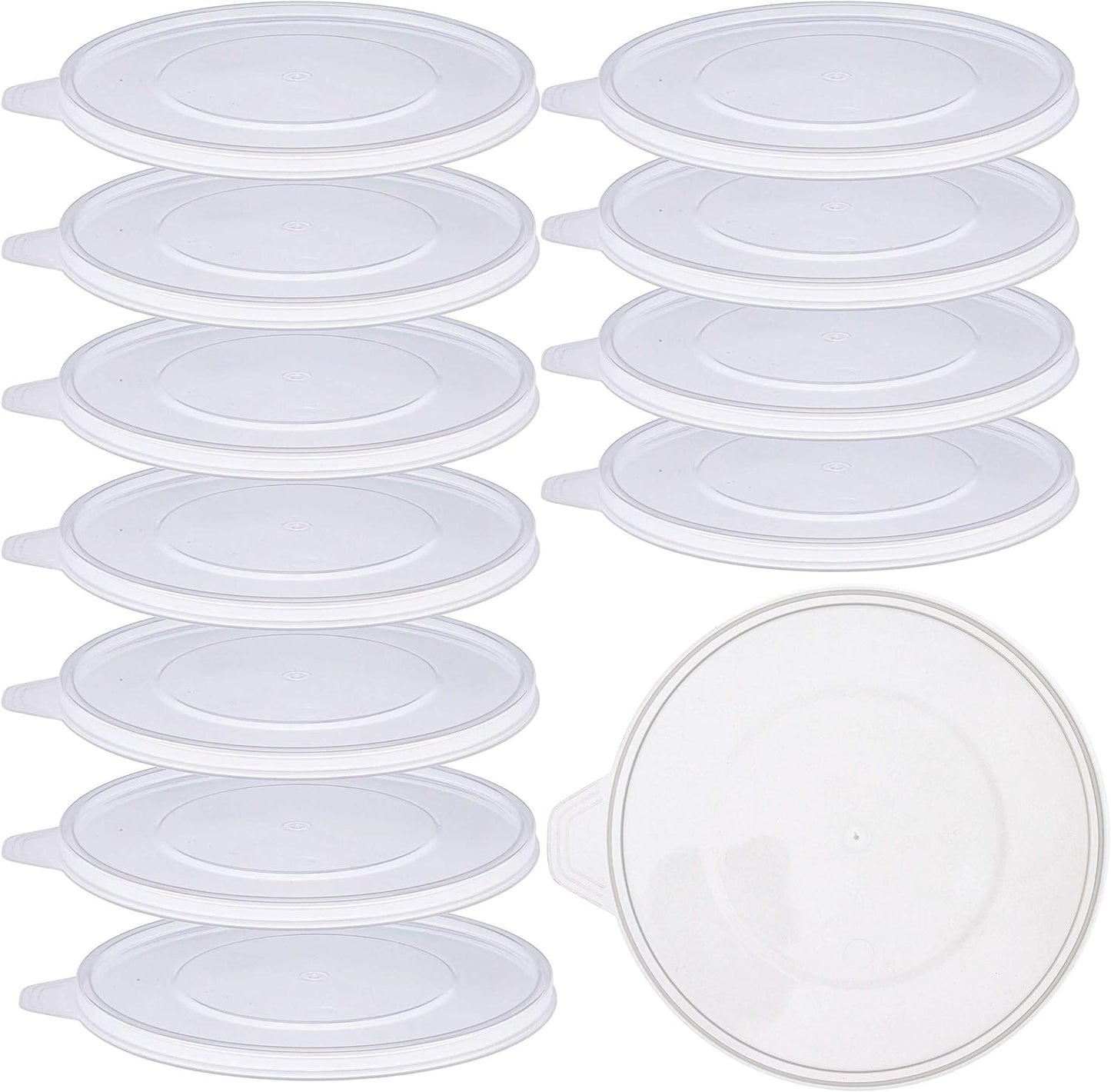 Pouring Masters 12-Pack Mixing Cup Lids for 64 Oz (2000ml) Graduated Plastic Measuring Cup Lids - Storage Seal Top for Pouring Masters Automotive Paint Mixing Cups, Epoxy Resin, Art Supplies