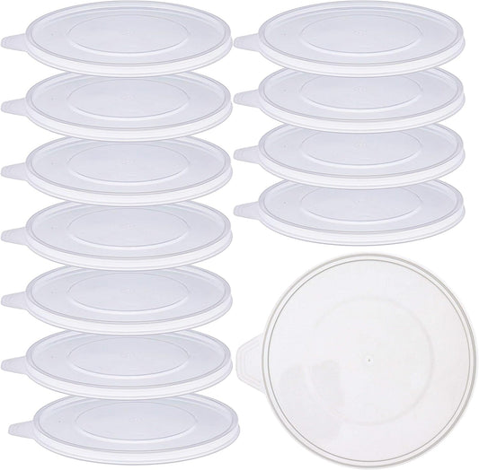 Pouring Masters 12-Pack Mixing Cup Lids for 64 Oz (2000ml) Graduated Plastic Measuring Cup Lids - Storage Seal Top for Pouring Masters Automotive Paint Mixing Cups, Epoxy Resin, Art Supplies