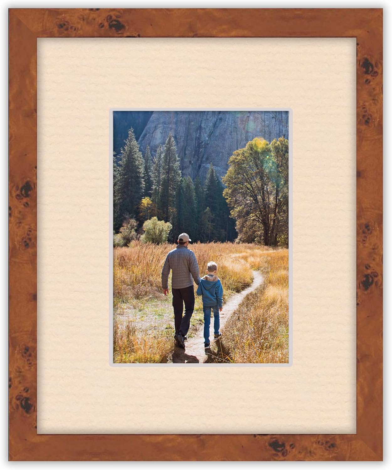 Pack of 25 Acid Free 11x14 Mats Bevel Cut for 8.5x11 Photos - Beige Precut Matboards With Backing Boards and Clear Photo Mat Bags For Pictures, Photos, Framing - 4-ply Thickness