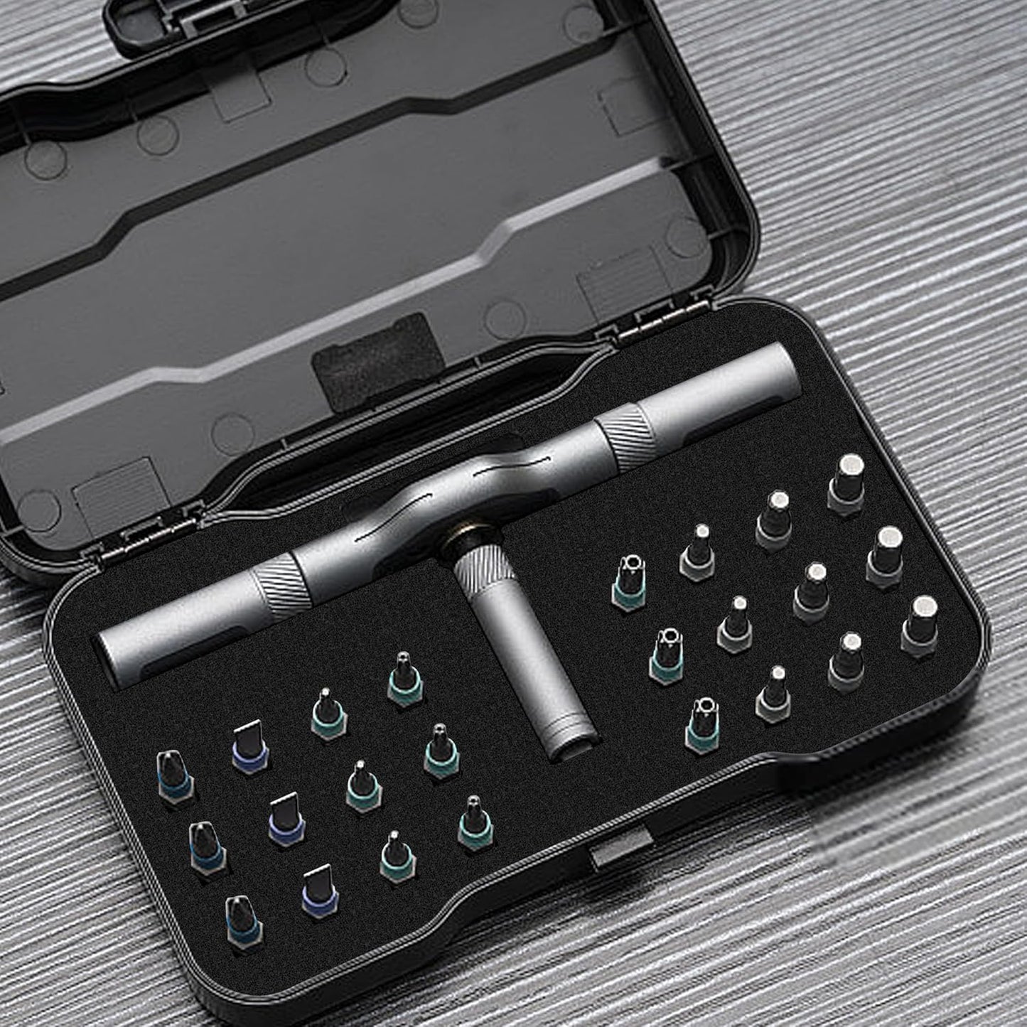 DECOHS 6 Pcs Pick Apart Foam Inserts- 2 Size Pick and Pluck Foam Sheets- Pluck Pre Cubed Foam Pads for Toolbox Game Box Cases Camera Storage Drawer