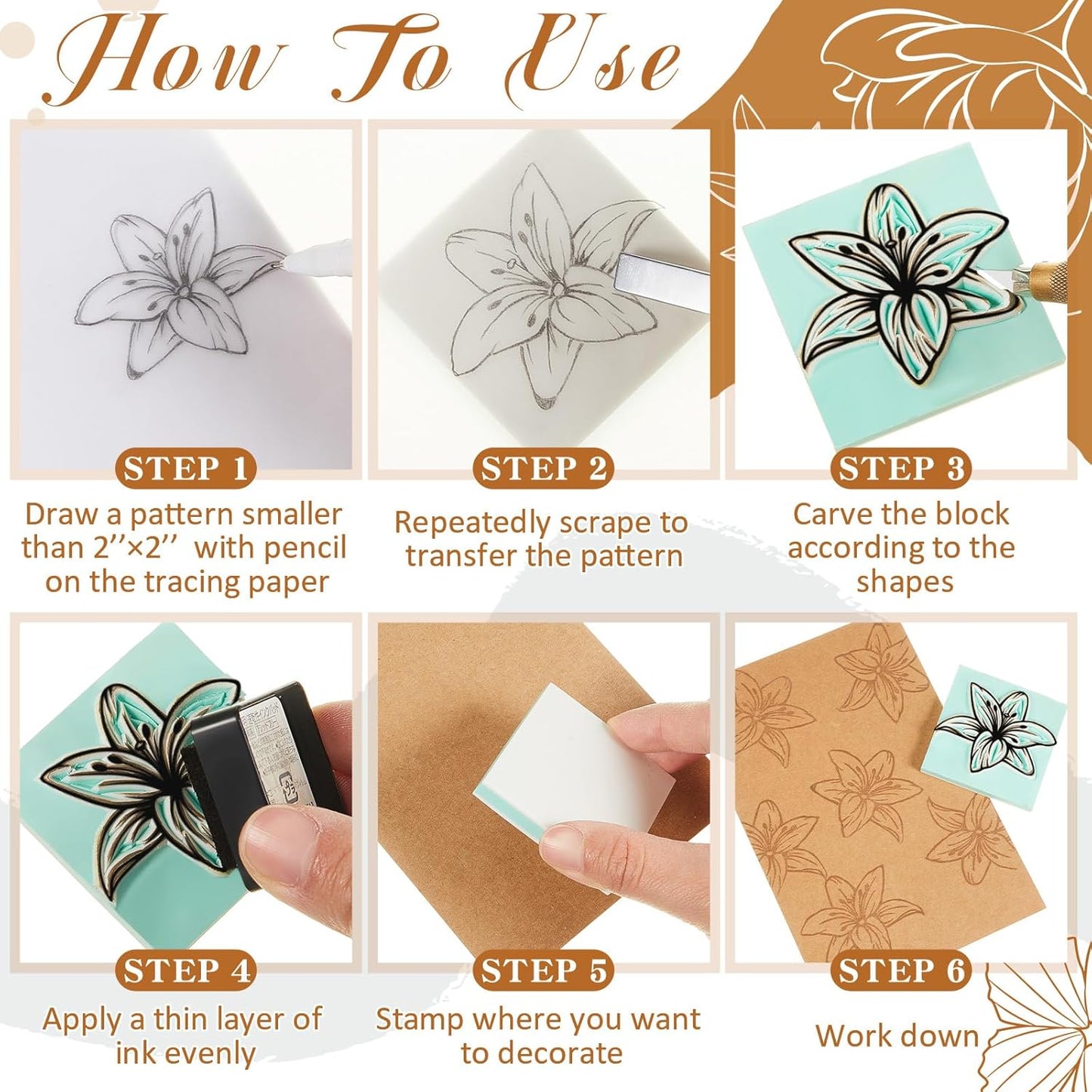 Frienda 72 Pcs 2" x 2" Rubber Carving Blocks Linoleum Blocks for Printmaking, Stamp Making, DIY Crafting, Scrapbook, Painting, Soft and Easy to Carve (White Green)