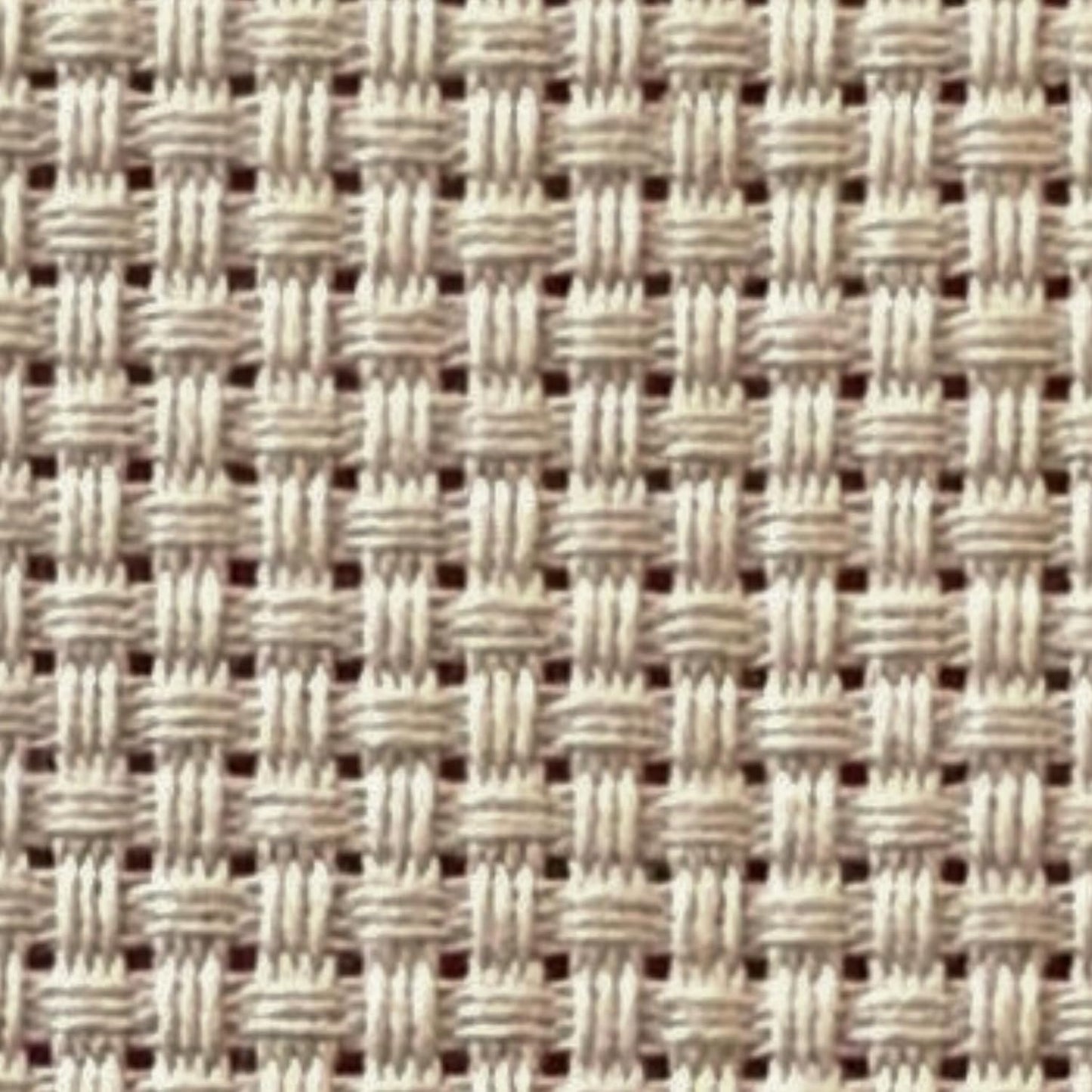 2 Sheets of Tan 11 Count Aida Cloth – 21 x 21 Inch Pre-Cut Fabric Squares – Cross Stitch Fabric – 100% Cotton – Ideal for Needlework & Embroidery – The Knotty Unicorn