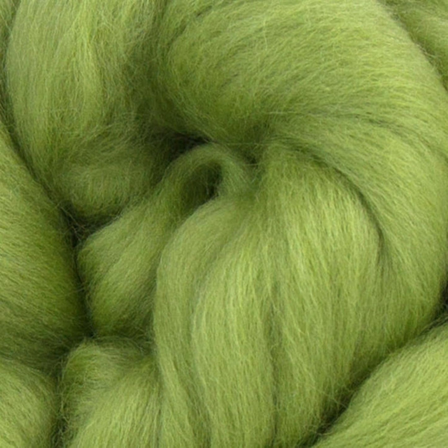 Revolution Fibers Merino Wool Combed Top | 1 lb Premium Wool Roving | 22 Micron, Best Merino Wool for Spinning, Tapestry, Needle Felting, Big Yarn Roving and Wall Hangings (Sage Green)