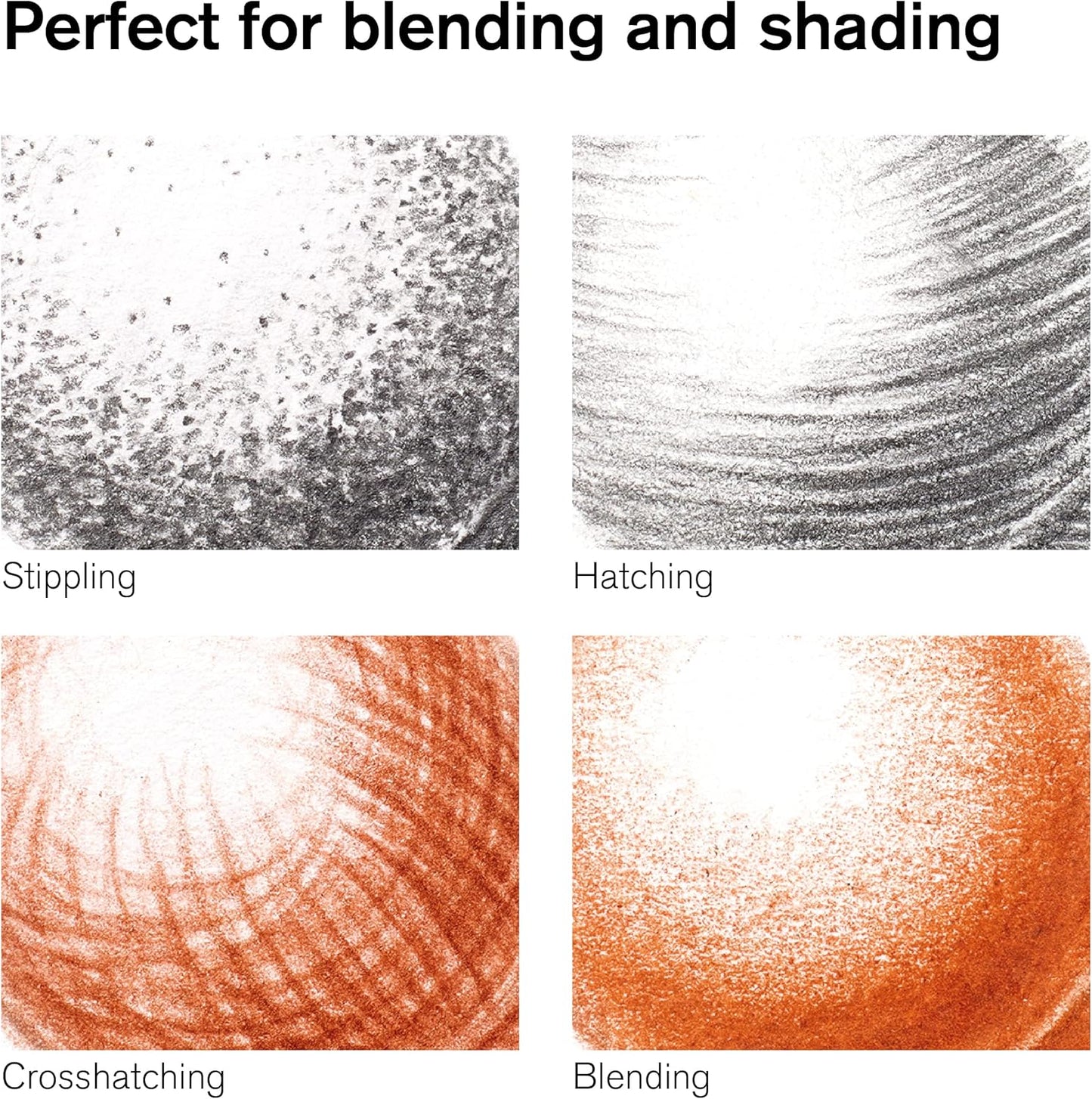 Winsor & Newton Studio Collection Artist Pencils, Sketching Pencils, Set of 5