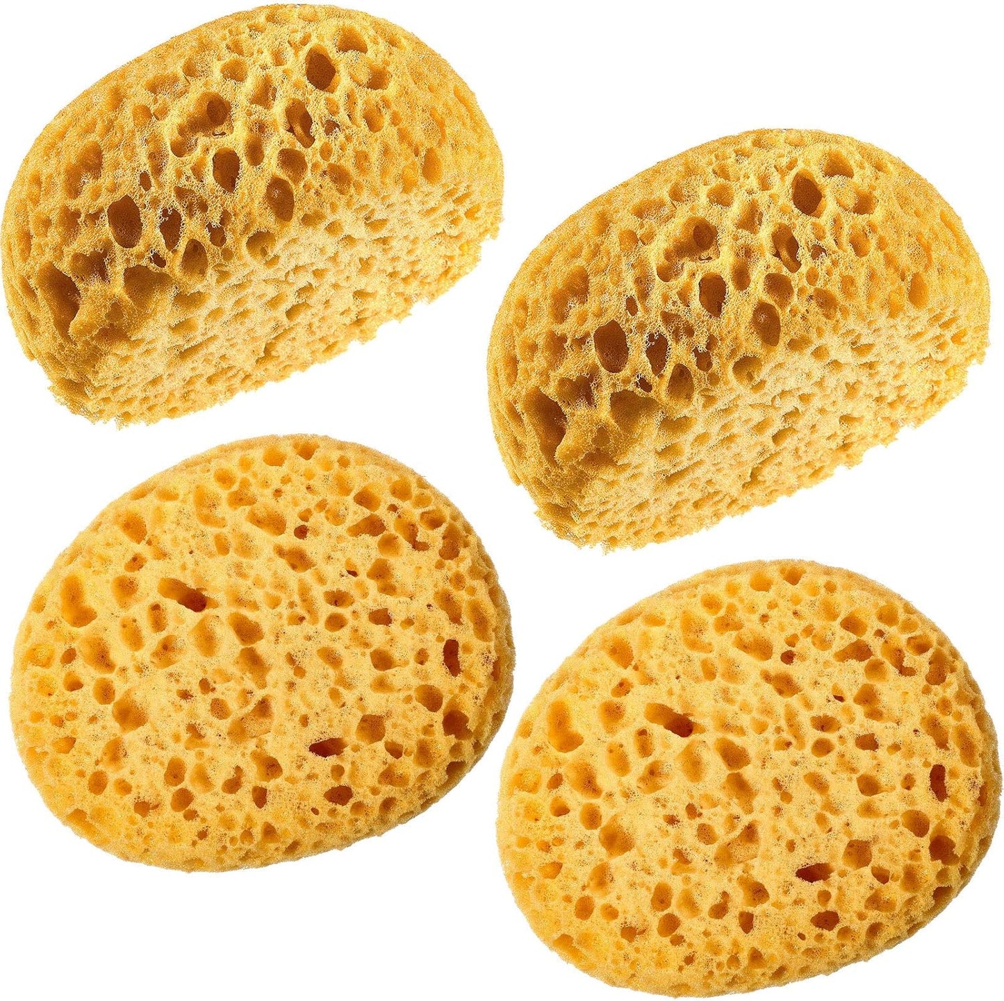 Patelai Knockdown Texture Sponge Drywall Wall Patch Ceiling Texture Sponge Home Decor for Repair DIY Painting Ceiling(4 Pieces,13 x 15 x 6 cm)