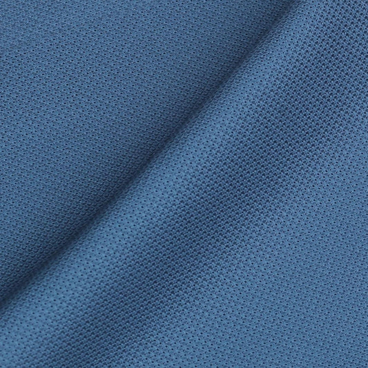 Aida Cloth 14 Count Cross Stitch Fabric,19×28inch (14CT,Jeans Blue)