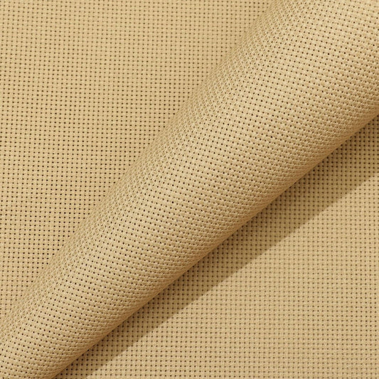 Aida Cloth 18 Count Cross Stitch Fabric,19×28inch (18CT,Khaki)