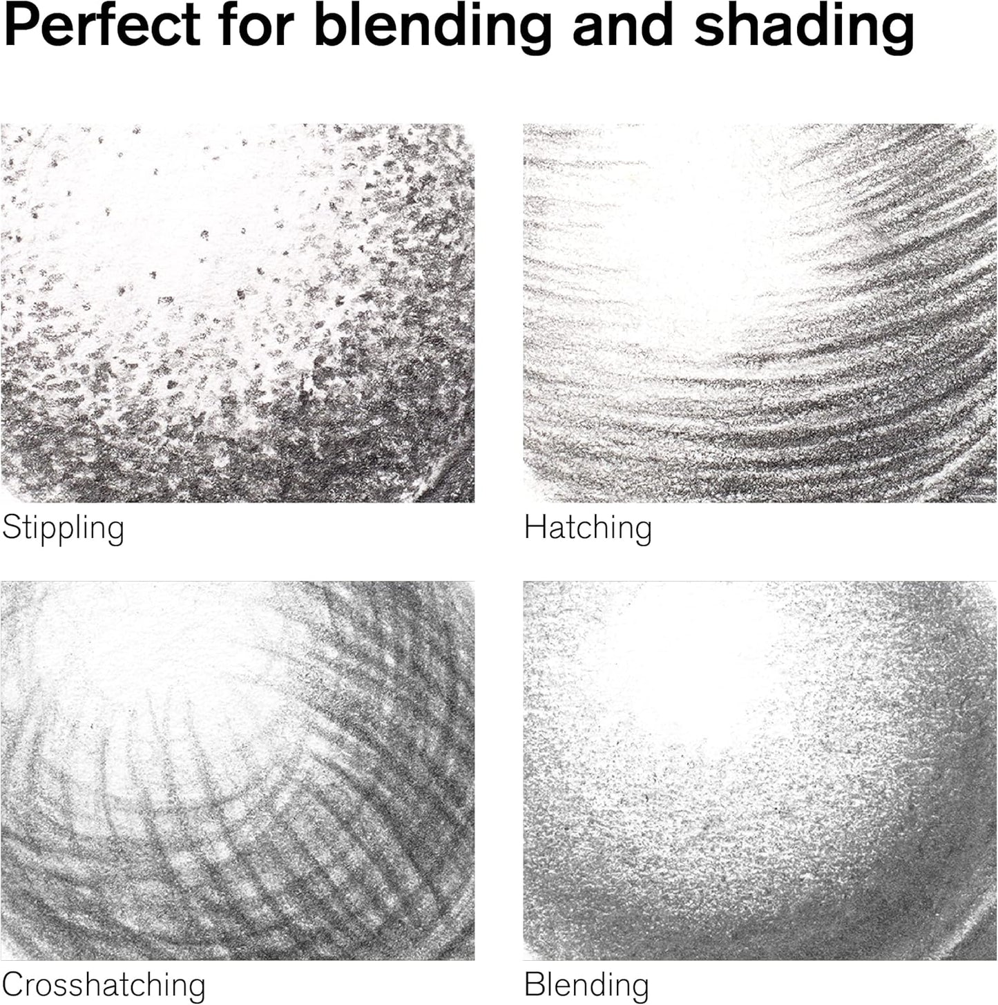 Winsor & Newton Studio Collection Artist Pencils, Graphite Pencils, Set of 5