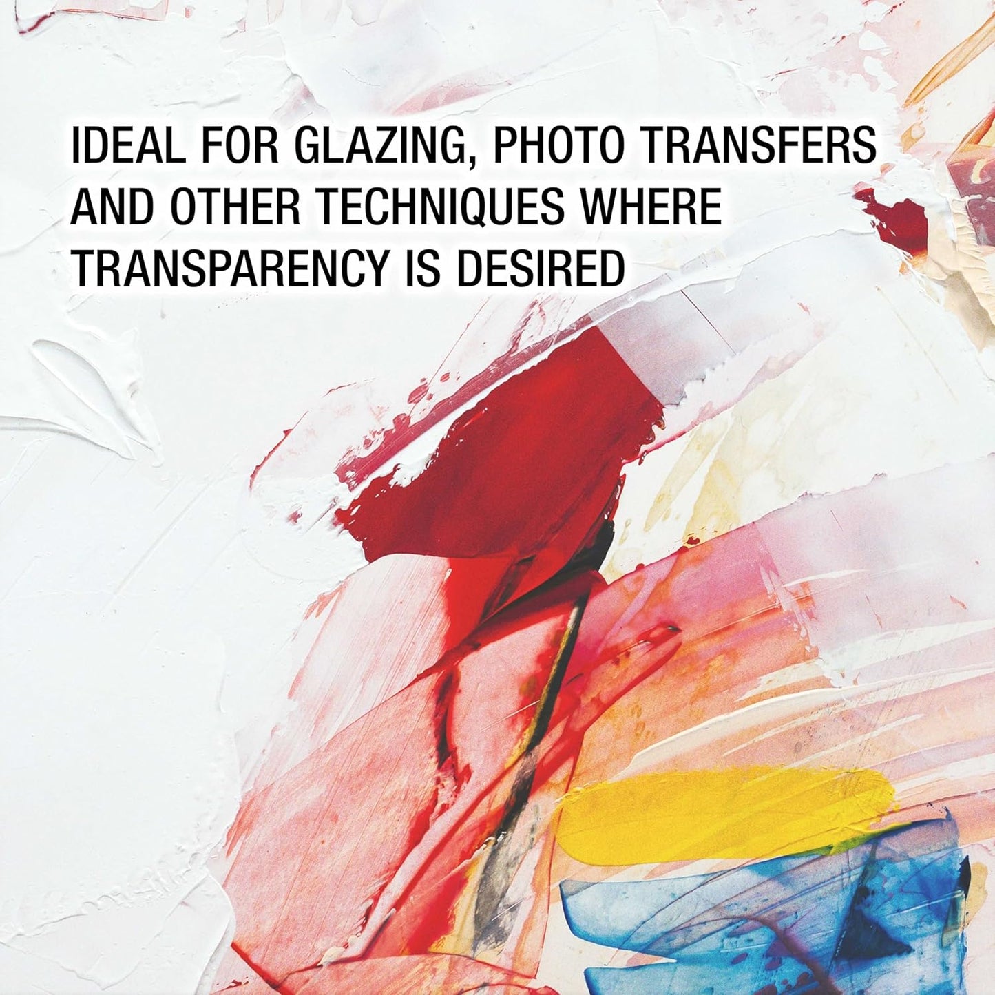 U.S. Art Supply Clear Acrylic Medium Matte Gel, 200ml - (6.7 Ounce) Tube - Increase Viscosity & Transparency in Acrylic Paints