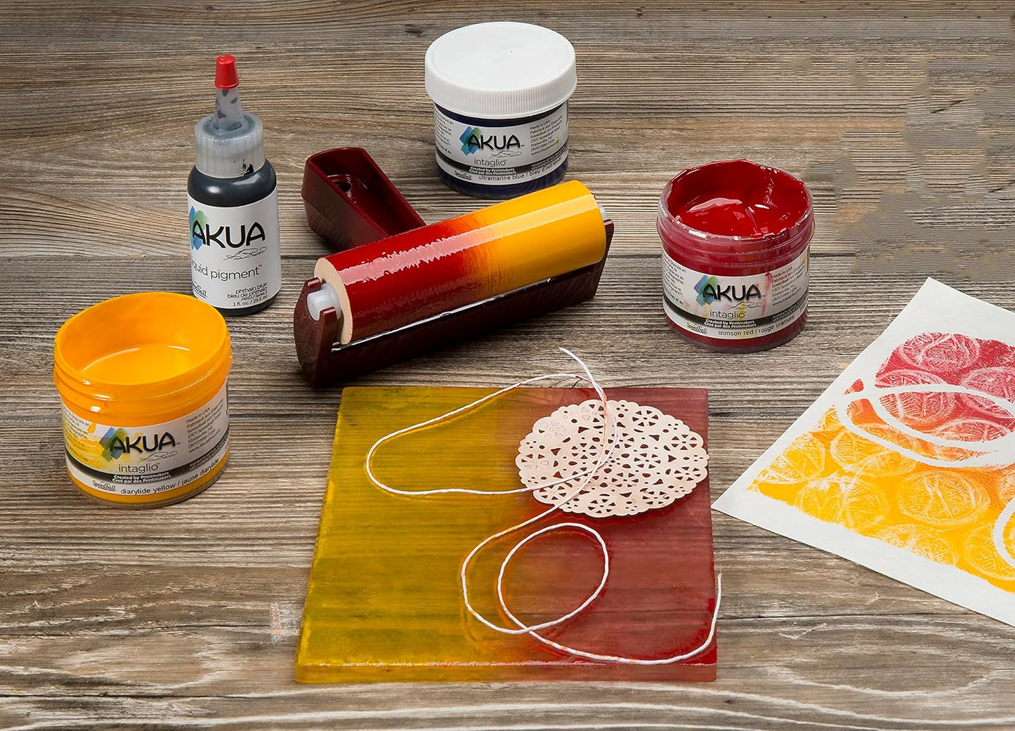 Speedball Gel Printing Plates, 5" x 5", for Block Monoprinting