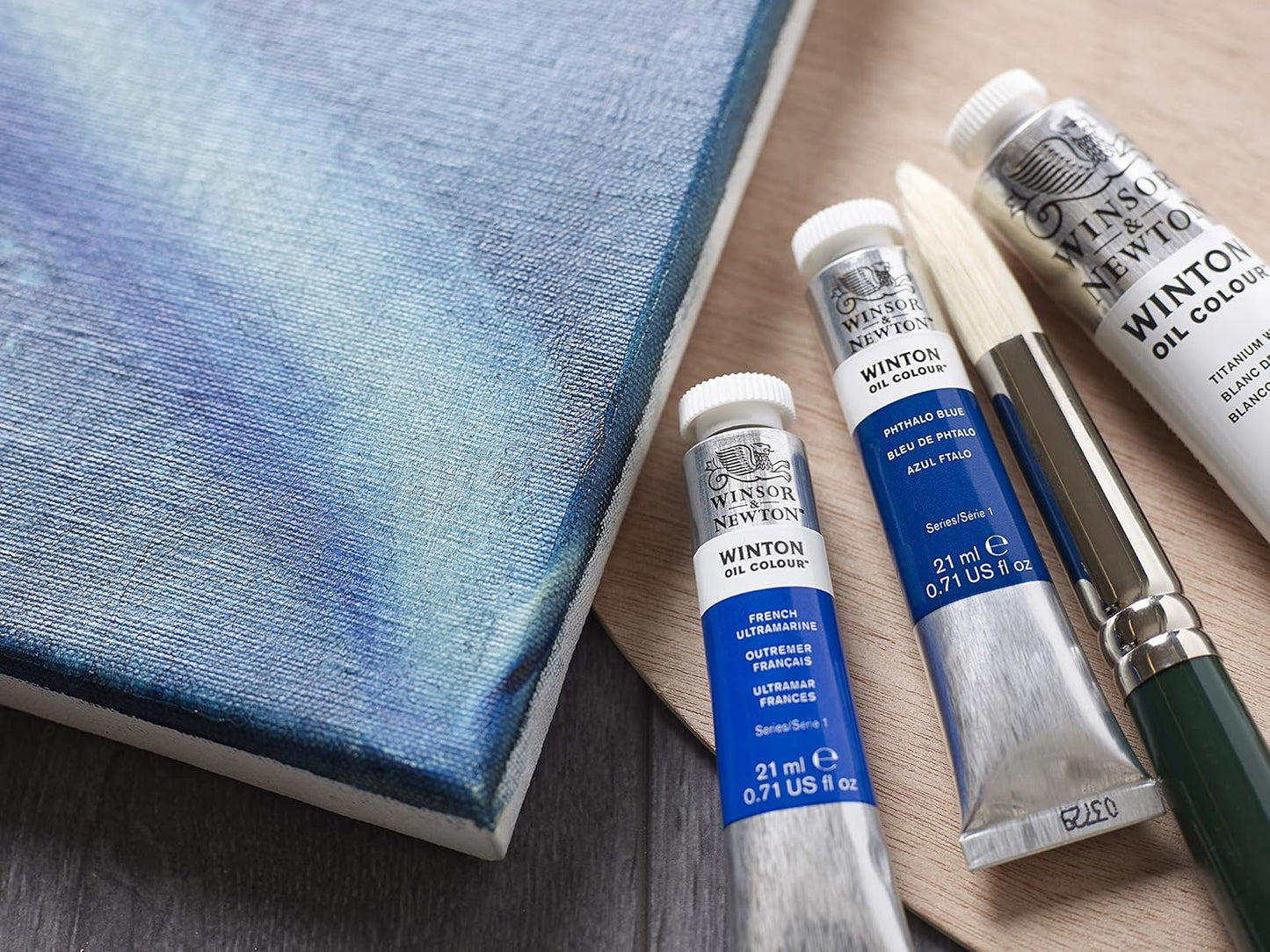 Winsor & Newton Winton Oil Color, 200ml (6.75-oz) Tube, Permanent Alizarin Crimson