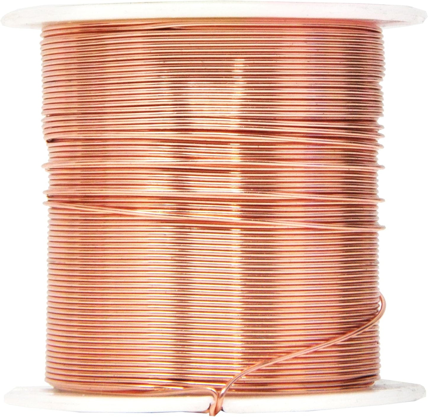 Mandala Crafts 22 Gauge Anodized Aluminum Craft Wire for Jewelry Making - 450 FT Colored Flexible Silver Copper Purple Pink Brown Ice Blue Wire - Bendable for Bonsai Armature Crafting Sculpting
