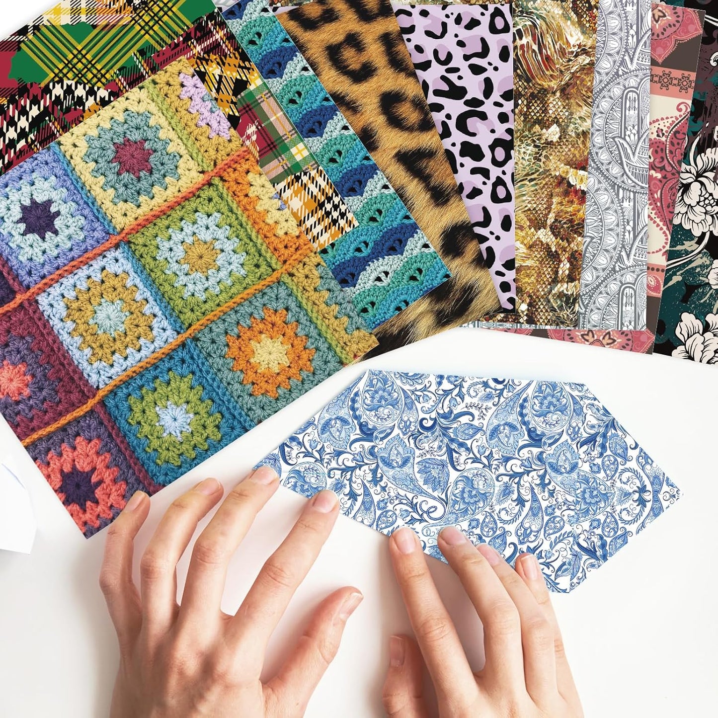 Origami 6x6 Paper Kit 150 Sheets 150 Vivid Colors Double Sided Same Printed Traditional Patterns Square for Arts Crafts Projects Japan Traditional Chiyo.Texture