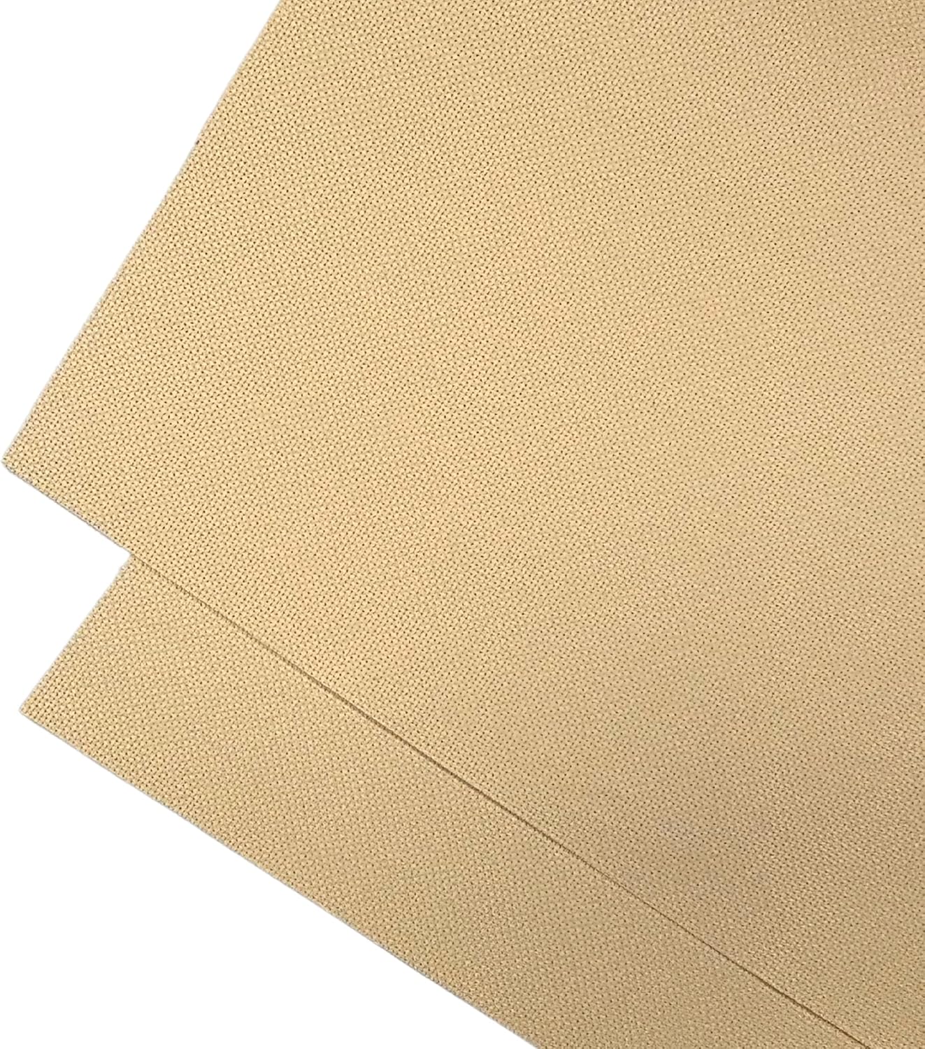 2 Sheets of Wheat 14 Count Aida Cloth – 21 x 21 Inch Pre-Cut Fabric Squares – Cross Stitch Fabric – 100% Cotton – Ideal for Needlework & Embroidery – The Knotty Unicorn