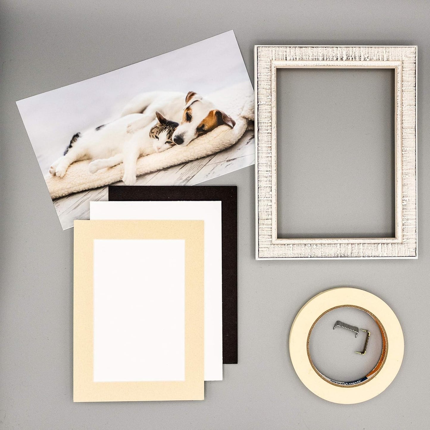 11x14 Mat for 8.5x11 Photo - Precut Tan Picture Matboard for Frames Measuring 11 x 14 Inches - Bevel Cut Matte to Display Art Measuring 8.5 x 11 Inches - Acid Free Pack of TEN MATS