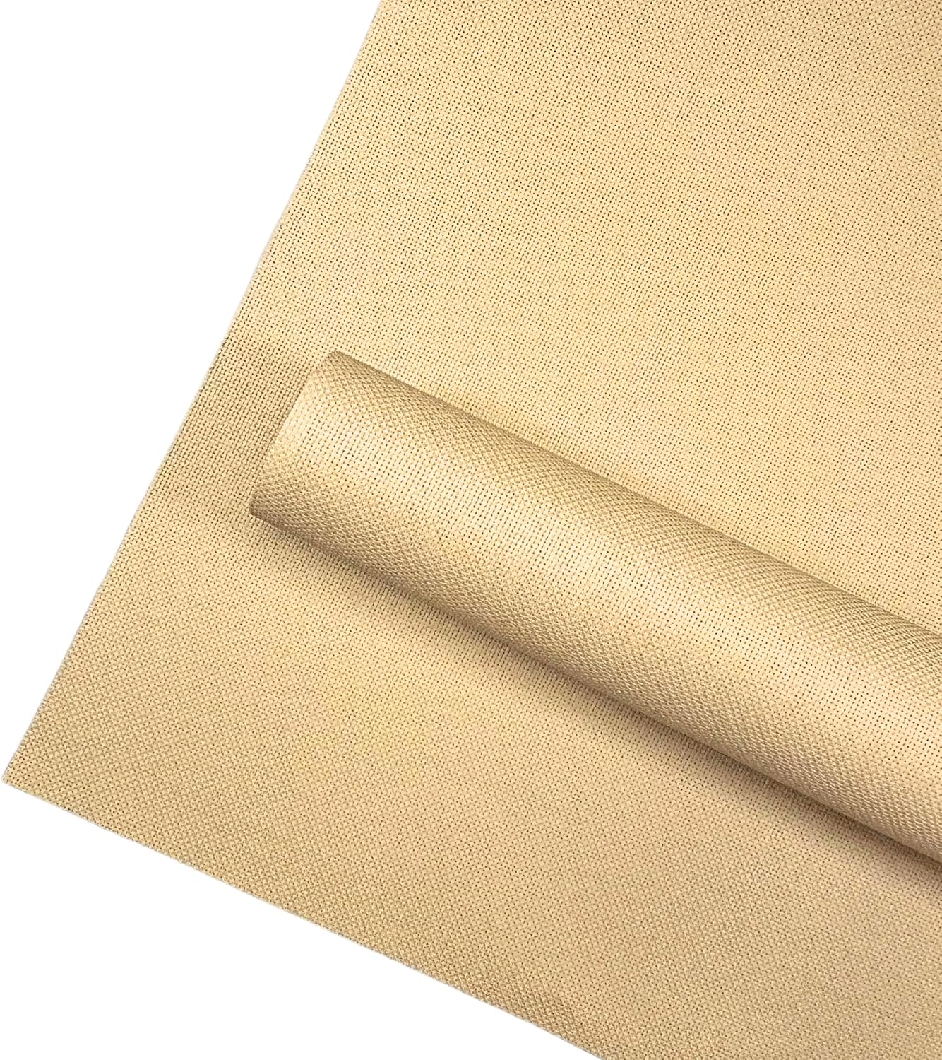 2 Sheets of Wheat 14 Count Aida Cloth – 21 x 21 Inch Pre-Cut Fabric Squares – Cross Stitch Fabric – 100% Cotton – Ideal for Needlework & Embroidery – The Knotty Unicorn