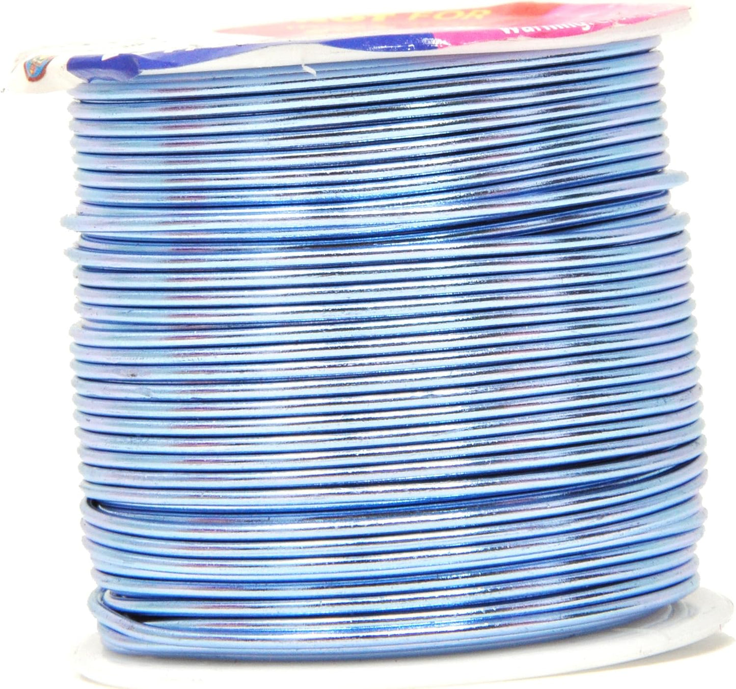 Mandala Crafts 16 Gauge Anodized Aluminum Craft Wire for Jewelry Making – 390 FT Colored Flexible Silver Copper Black Pink Ice Blue Red Wire - Bendable for Bonsai Armature Crafting Sculpting