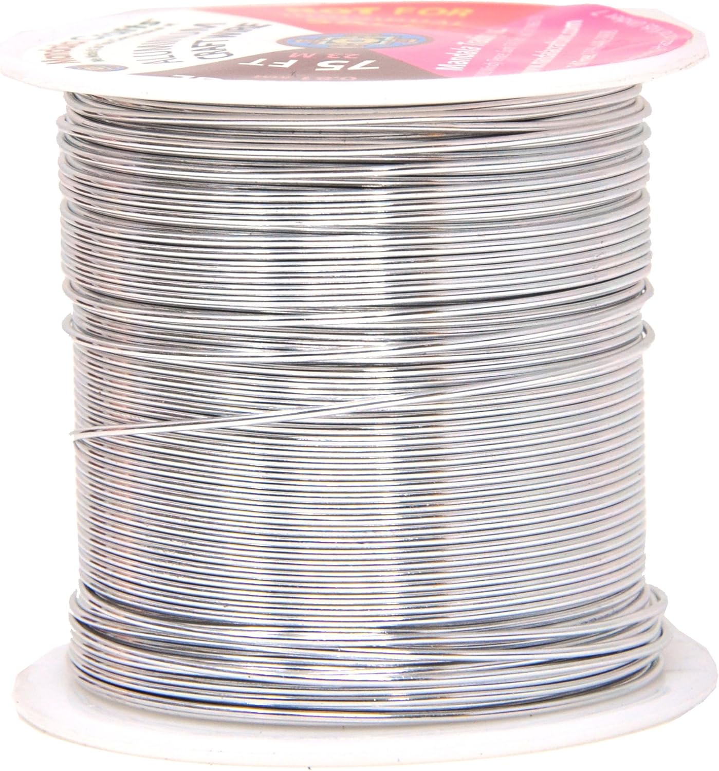 Mandala Crafts 20 Gauge Anodized Aluminum Craft Wire for Jewelry Making - 450 FT Colored Flexible Silver Copper Purple Gold Brown Red Wire - Bendable for Bonsai Armature Crafting Sculpting