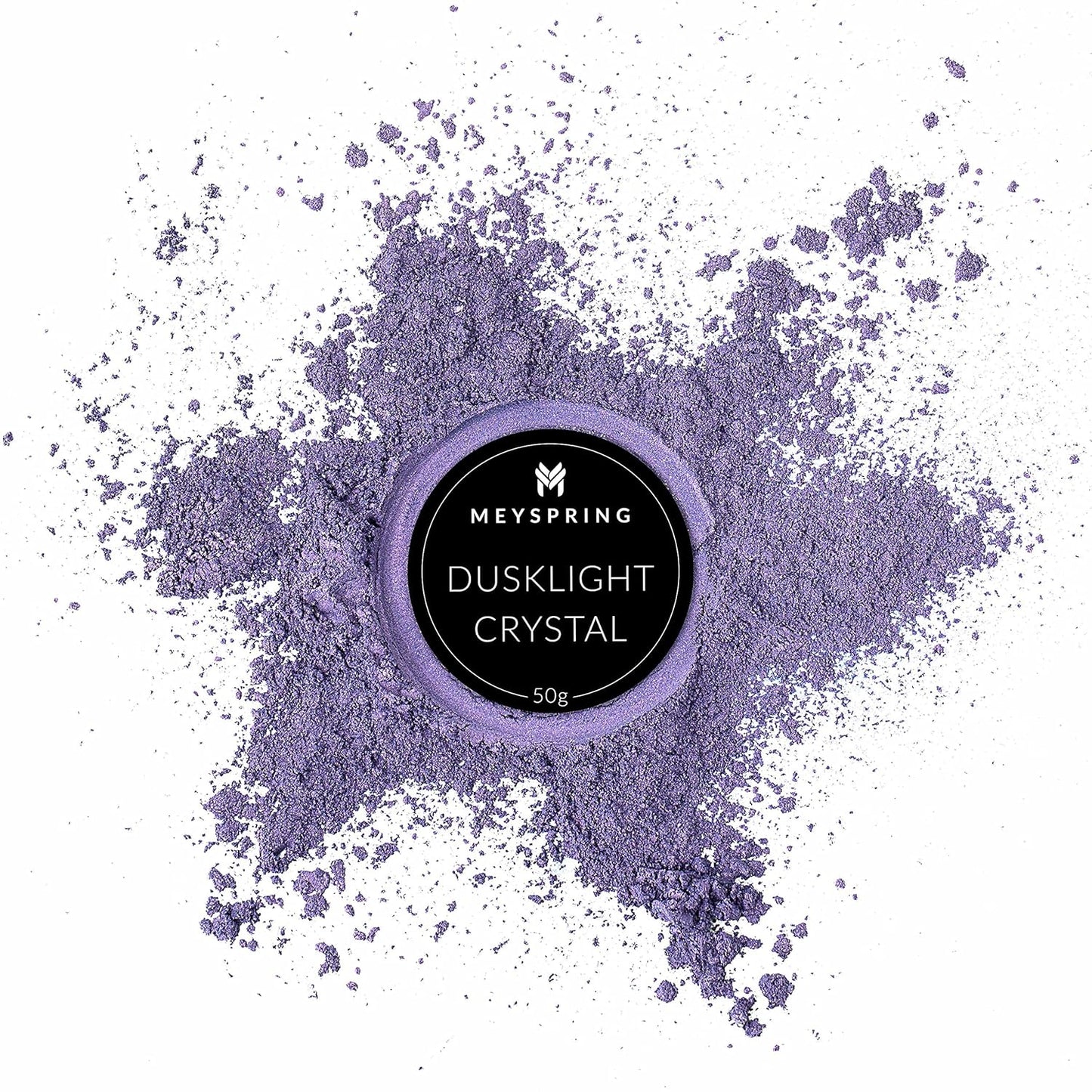 MEYSPRING Dusklight Crystal - Two Tone Violet Mica Powder for Epoxy Resin - Color Shifting Pigment - Purple Resin Dye - Skin-Safe and Cosmetic Grade